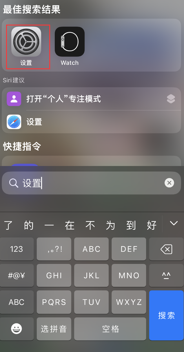 师宗苹果手机维修分享：iPhone 找不到“设置”或“App Store”怎么办？ 