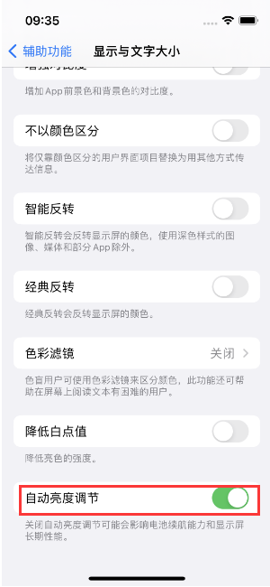 师宗苹果15维修店分享iPhone 15 Pro系列屏幕亮度 